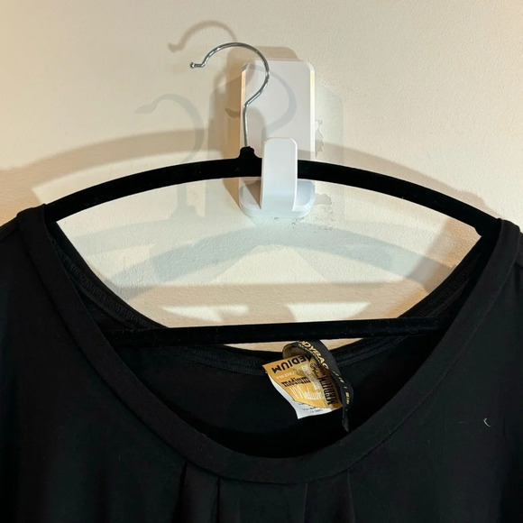 BODYBAG by Jude Sz M Dolman  Sleeve Criss Cross Cuffs Knit Jersey Dress NEW - Picture 10 of 10